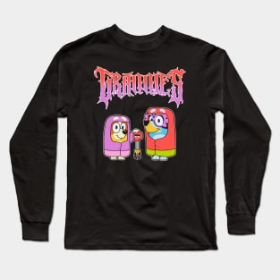 Bluey Grannies - Death Metal Long Sleeve T-Shirt